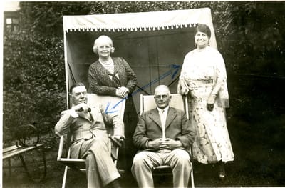 E.J. and Annie Lewis trip to England 1927 (bottom left, top right).jpg
