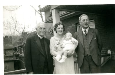 Edward Norcliffe Baker, Ruth (Baker) Lewis, Jim Lewis, Herbert William Baker.jpg