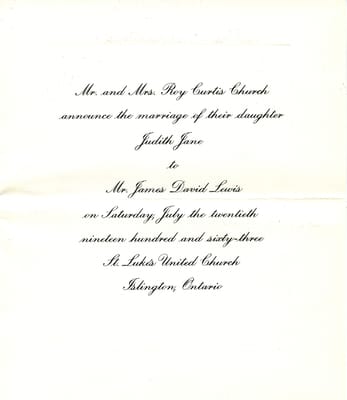 Judith Jane Church - James David Lewis wedding invitation.jpg