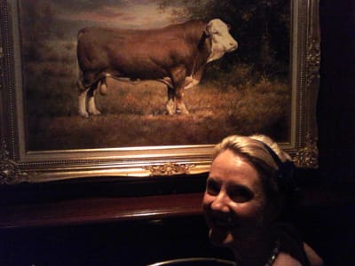 CLARE looking at her next dish.jpg