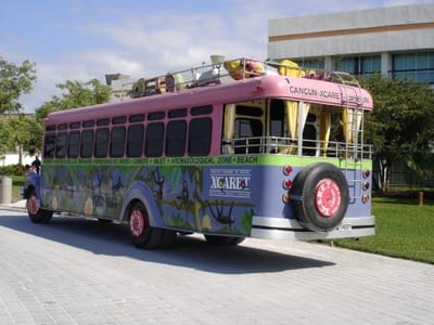 175 Bus to Xcaret.JPG