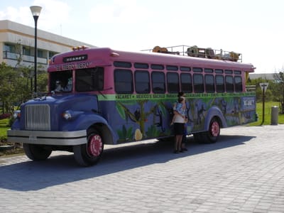 176 Bus to Xcaret.JPG
