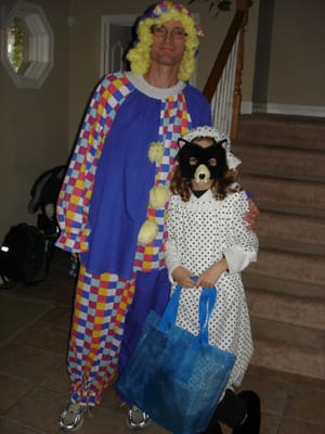 A-003 The Clown and The Big Bad Wolf.JPG