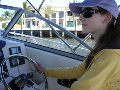 A164 Sarah driving.JPG